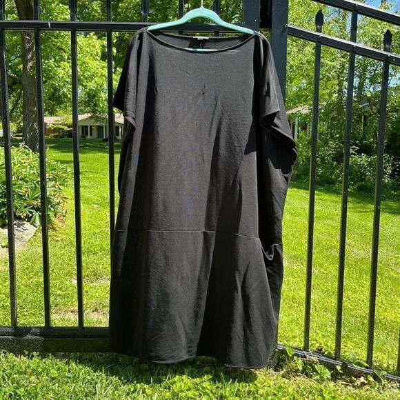 COS Boxy Oversized Draped Dress - Picture 1 of 6
